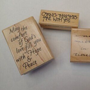 Sympathy Stamper set of 3